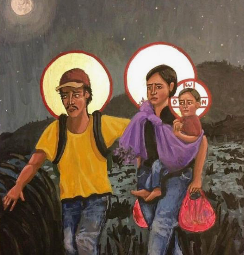 Holy Family Icon” by Kelly Latimore