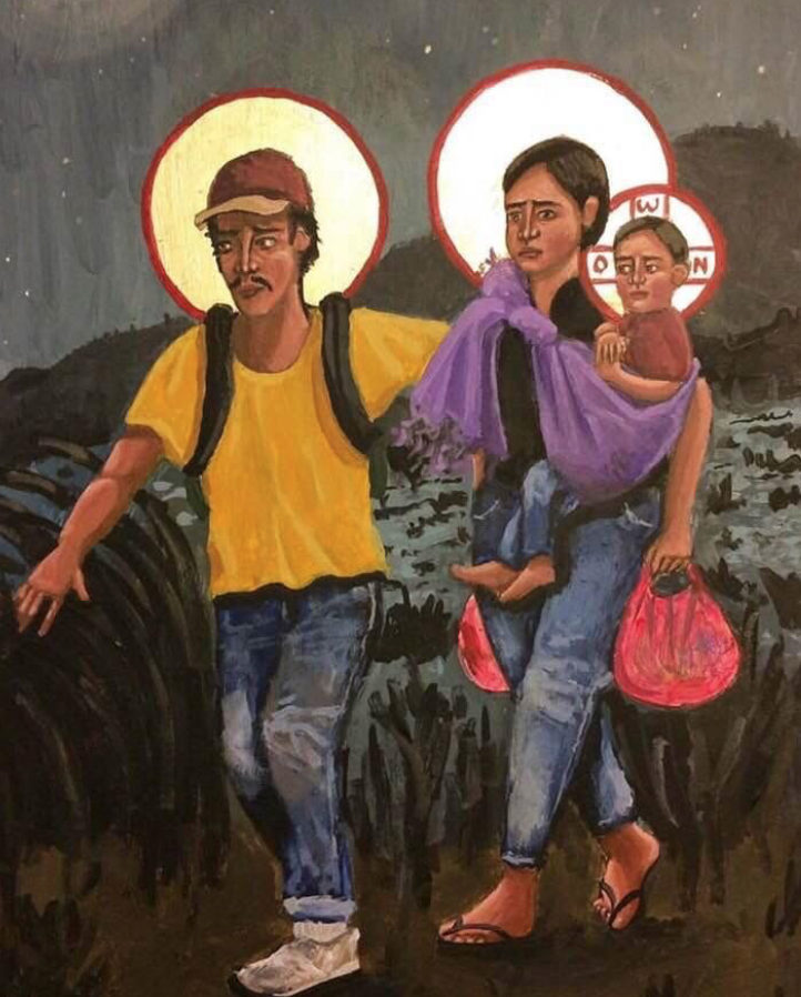 Kelly Latimer The Holy Family as Refugees