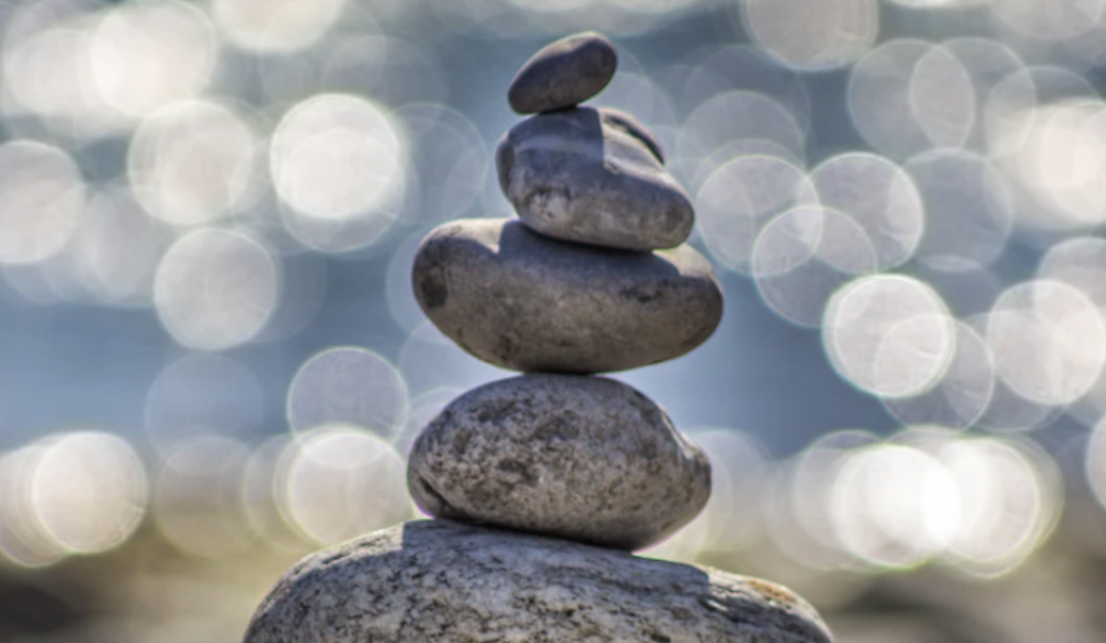 stones all balanced upon each other