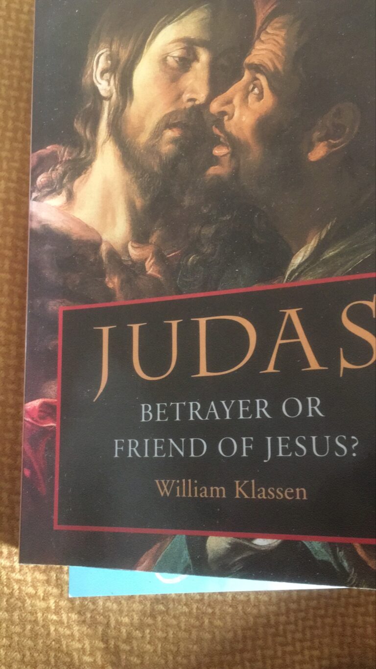 Was Judas depressed